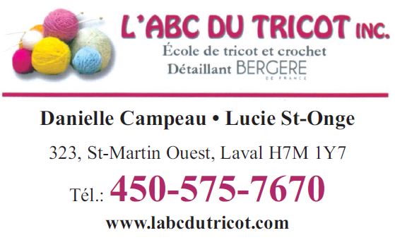 L' ABC Du Tricot Inc. à Laval