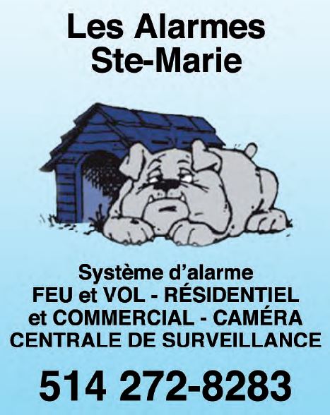 Les Alarmes Ste-Marie à Laval