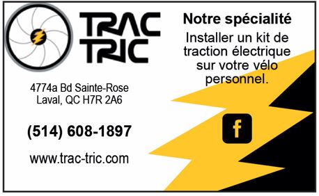Vélos Électriques Trac-Tric